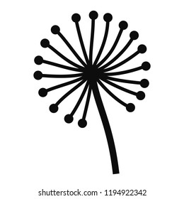 Vector Twig. Isolated Shape On White Background.