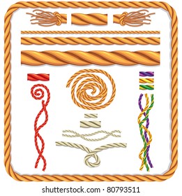 Vector twisted rope