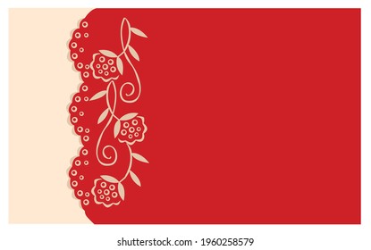 Vector two color beautiful background design