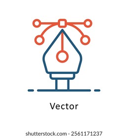 Vector Vector Two Color Icon. Eps file 10