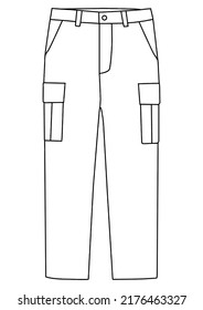 VECTOR TWO LINES CARGO PANTS