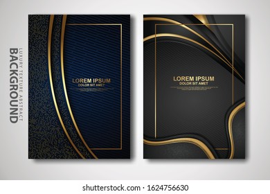 Vector Two Set Cover Design Template Stock Vector (Royalty Free ...