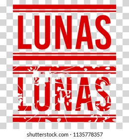 vector two style of rubber stamp lunas paid in indonesia language
