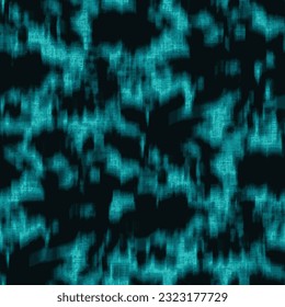 Vector two toned wild growth tropic summer painting seamless pattern with exotic flower branch silhouette. Trendy florals for textile, wallpaper, bedding, floral design,