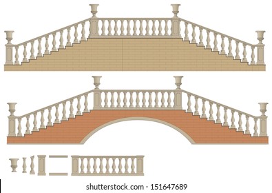 Vector two-way ladder and bridge