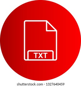  Vector TXT Icon
