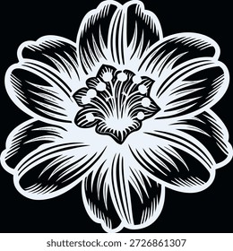 Vector tipo diseño flores
