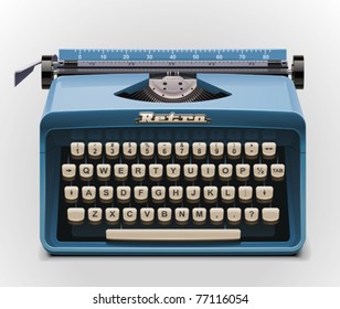 Vector typewriter XXL icon