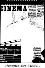 vector typographic background