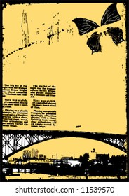 vector typographic background