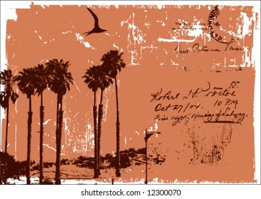 vector typographic background