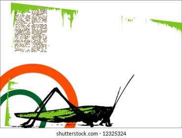 vector typographic background
