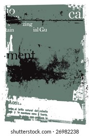 vector typographic background