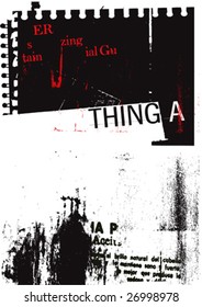 vector typographic background