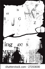 vector typographic background