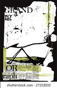 vector typographic background