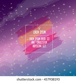 Vector Typography Banner Design Concept. Motivation Quote abstract design template. vector Speech bubble for text