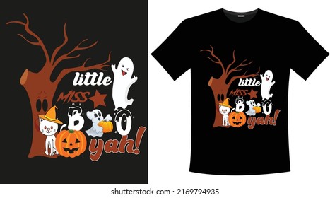 vector typography halloween T Shirt Design