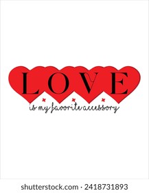 Vector typography happy valentines day t-shirt design, valentine's day illustration