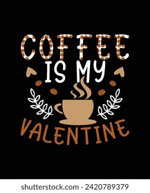 Vector typography happy valentines day t-shirt design, valentine's day illustration