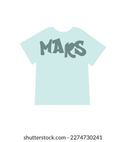 Vector typography
 MARS ,the name of a star in the solar system can be powerful for t-shirt background template