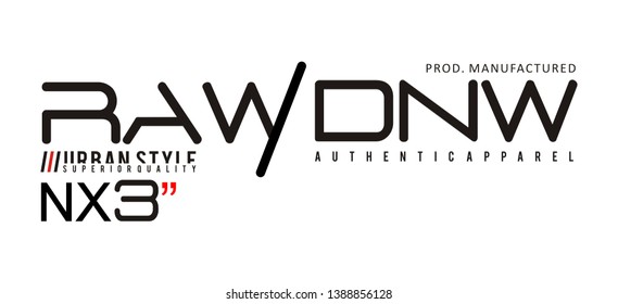 VECTOR TYPOGRAPHY FOR PRINT T SHIRT 