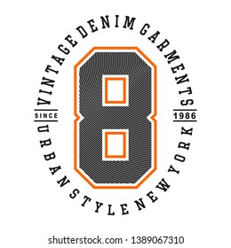 VECTOR TYPOGRAPHY PRINT T SHIRT