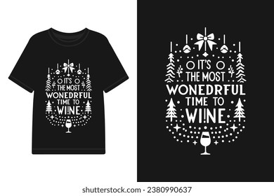 Vector typography Santa t shirt design, merry christmas Graphic t shirt design Template.