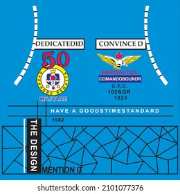 Vector typography and step design made for t shirt printing.