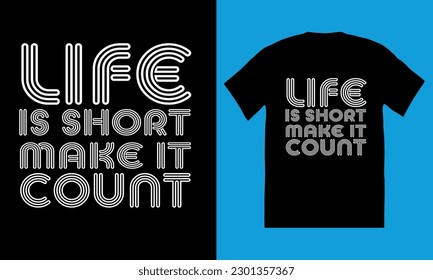 Vector typography t shirt design.