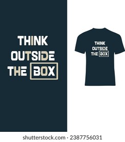 Diseño de camisetas de tipografía vectorial con cita motivadora
