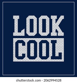 vector typography for use in t-shirt designs and more