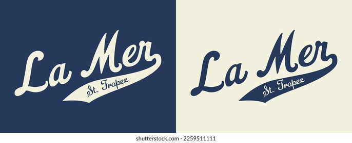 Tipografía vectorial en estilo vintage varsity. 