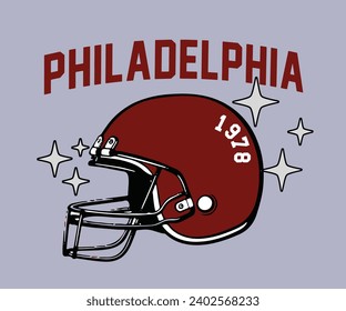 Vector Typography in Varsity Vintage Style
