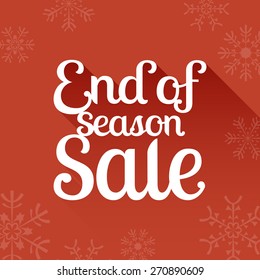 Vector typography(calligraphic font ) in vintage style with red background for use in commercial or business such as promotion shipping and season sale set 2