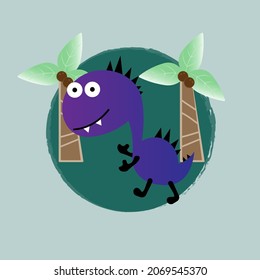 Vector of tyrannosaurus.Vector illustration to decorate or do something else you want.