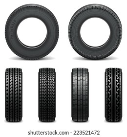 Vector Tyre Icons