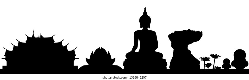 Vector of Udon Thani