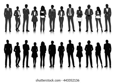 Vector UI Illustration Business People Concept