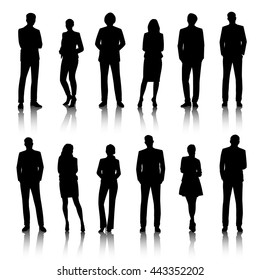 Vector UI Illustration Business People Concept