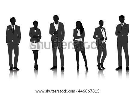 Vector UI Illustration Business People Concept