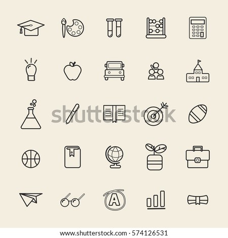 Vector UI Illustration icon Sign Symbol Set 