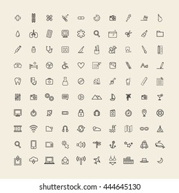 Vector UI Illustration Mixed Technology Medical Concept