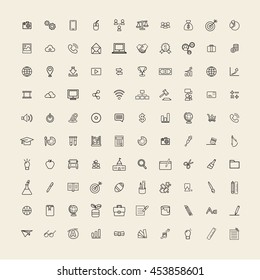 Vector UI Ilustración Mixed Travel Education Business Concepto