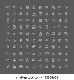 Vector UI Ilustración Mixed Travel Education Business Concepto