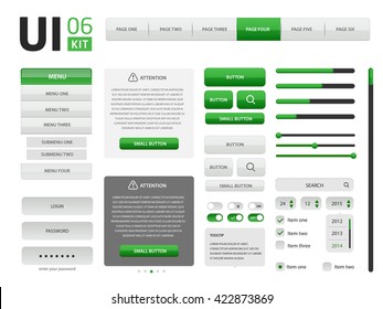 vector UI kit