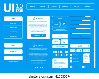 vector UI kit