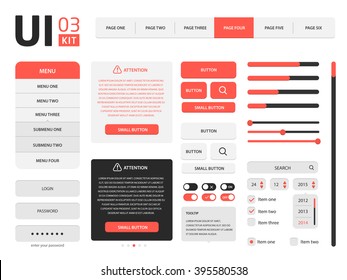 Vector UI template