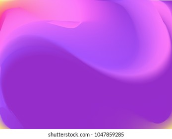 Vector ultra violet holographic background. Style 80s - 90s. Colorful texture in pastel,  neon color. For your creative design cover, screensavers, banners, book, printing, gift card, fashion, phone.