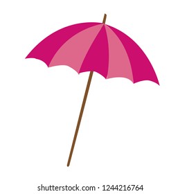 Vector of umbrella